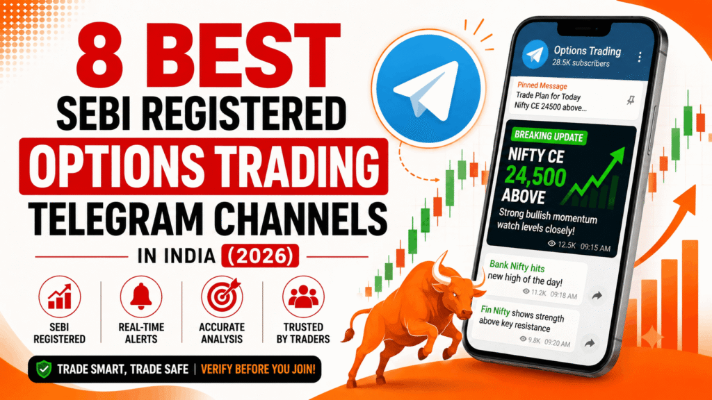 8 Best SEBI Registered Options Trading Telegram Channels